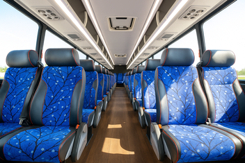 Las Vegas Charter Bus Inside