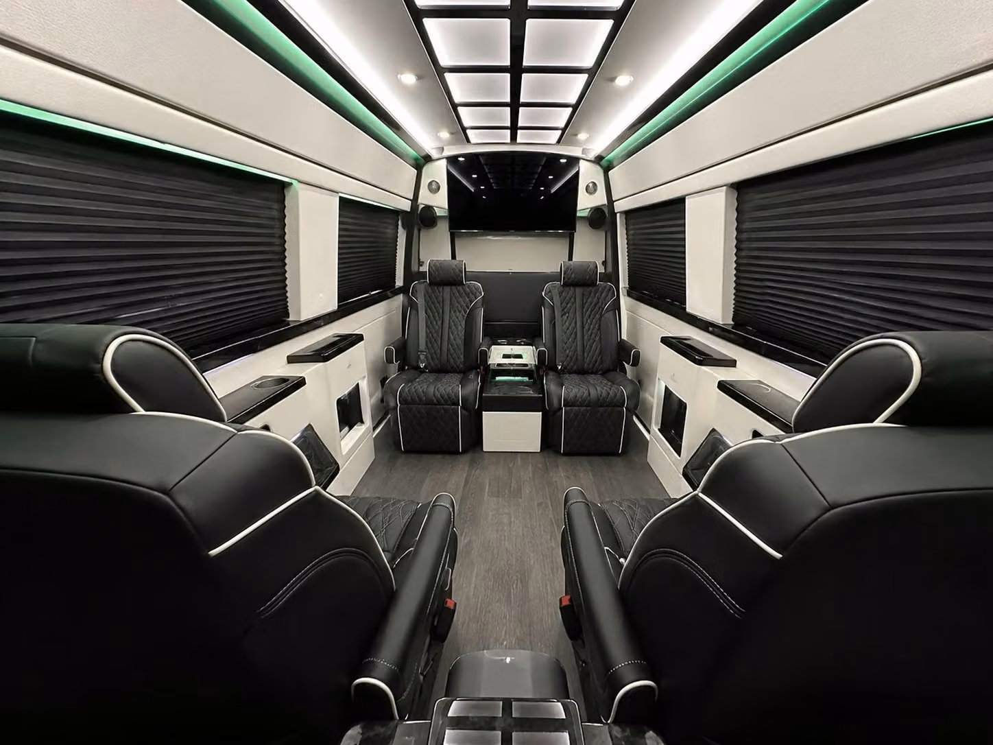 sprinter van with driver interior